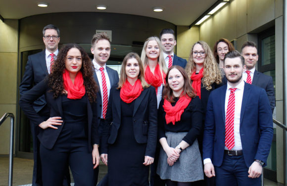 Ausbildungs-Abschluss bei der Sparkasse Schaumburg