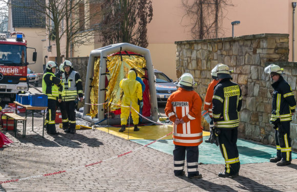 Angst vor Anschlag: Grünliches Pulver im Amtsgericht Rinteln löst Großeinsatz aus