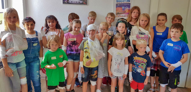 Ferienaktion: Erste Hilfe für Kids beim ASB-Bückeburg