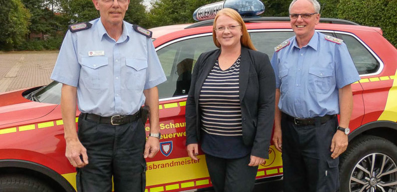 Mitglieder der technischen Einsatzleitung der Kreisfeuerwehr Schaumburg blicken zurück