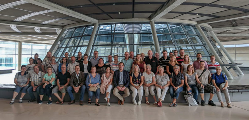 Feuerwehr Haste zu Besuch in Berlin