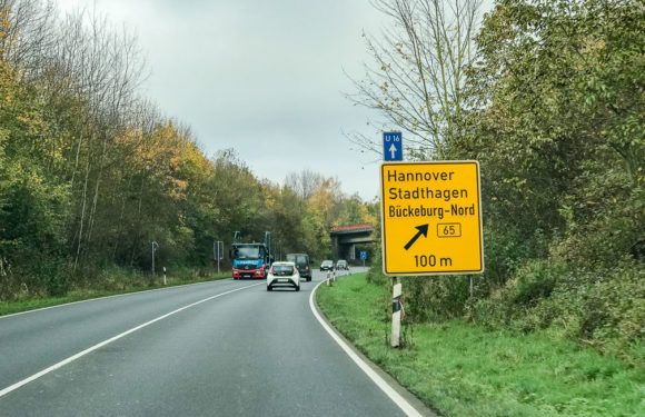 Verkehrsbehinderungen zwischen B83 und B65 bei Bückeburg