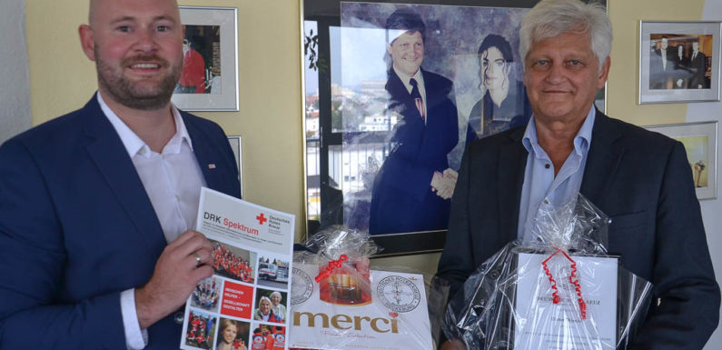 Prominente Unterstützung für DRK Ortsverein Bückeburg
