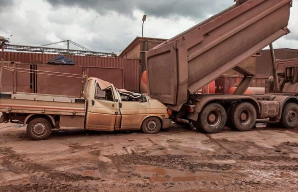 Unfall zwischen Transporter und LKW: Feuerwehr probt den Ernstfall im Bergwerk