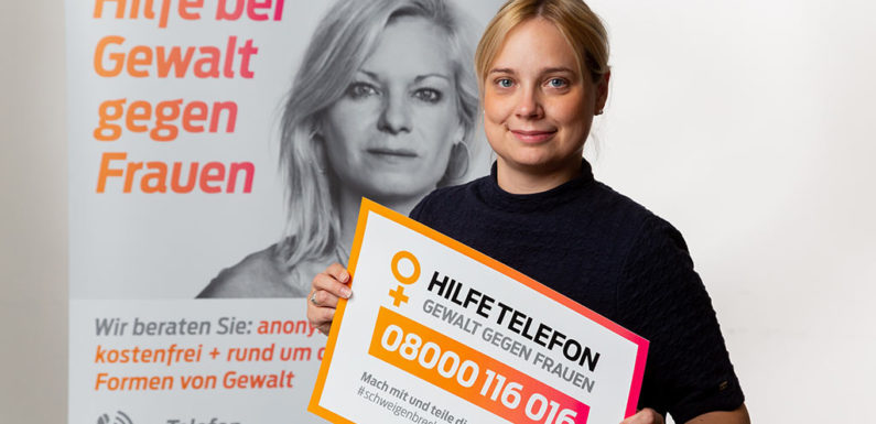 Internationaler Tag gegen Gewalt an Frauen: Marja-Liisa Völlers macht auf Hilfetelefon aufmerksam