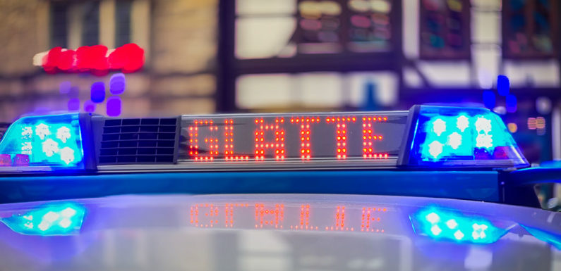 Ausgerutscht und verletzt