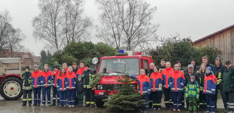 Osterfeuer gesichert: Süße Belohnung gegen Tannenbaumspende