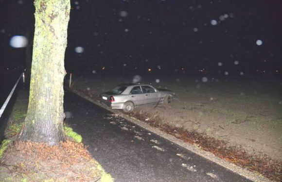 Matschige Füße führen Polizei zu Unfallverursacher