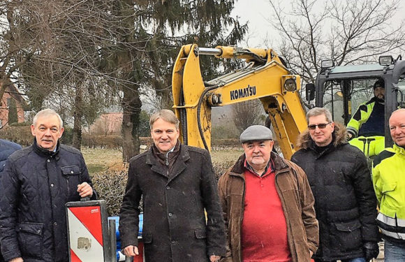 Trinkwasserleitung wird erneuert