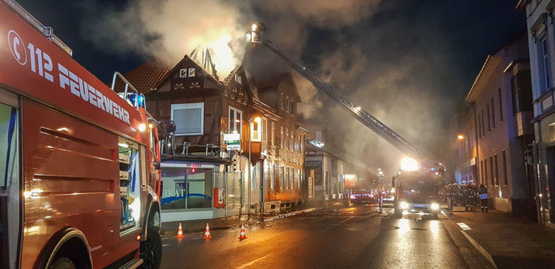 Bückeburg: Polizei meldet Erfolg bei Ermittlung der Brandursache