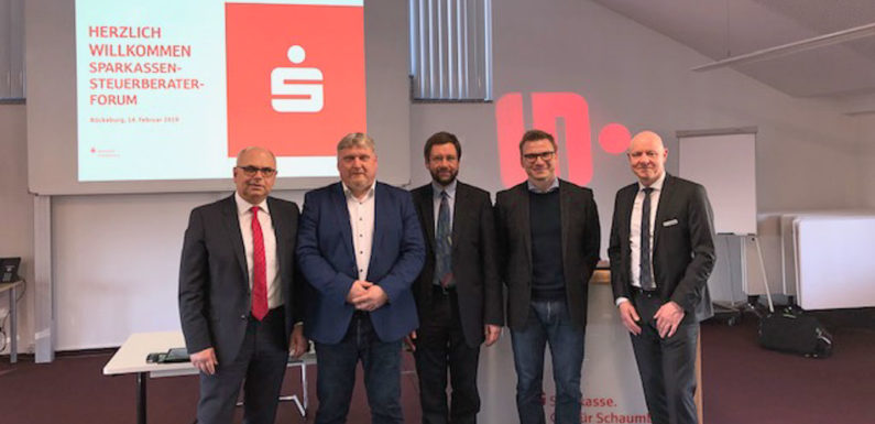 Steuerberater zu Gast in der Sparkasse