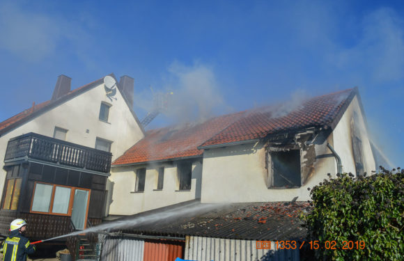 Röcke: Feuer in Wohnhaus