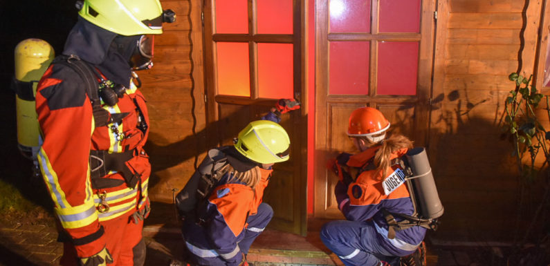 Übernachtungswochenende der Jugendfeuerwehren Rusbend und Scheie