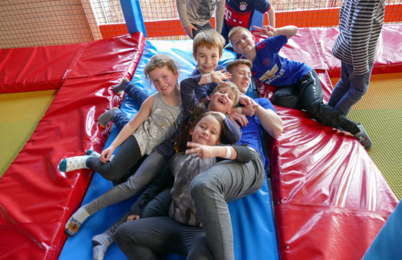 Ausflug ins Indoor-Spielparadies war ein voller Erfolg