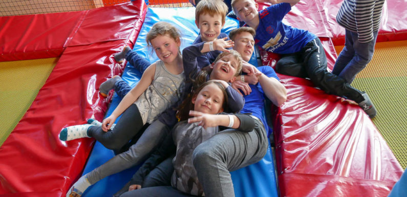 Ausflug ins Indoor-Spielparadies war ein voller Erfolg