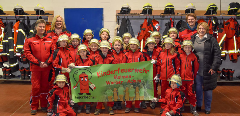 Großes Banner für „Kleine Feuerlöscher“