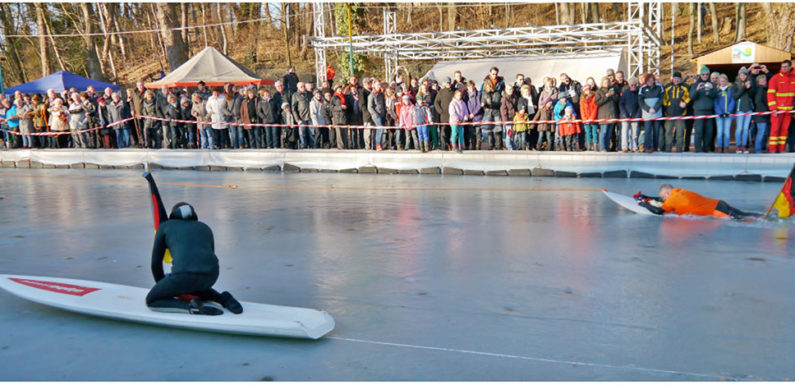 Obernkirchener Eiswette im Sonnenbrinkbad