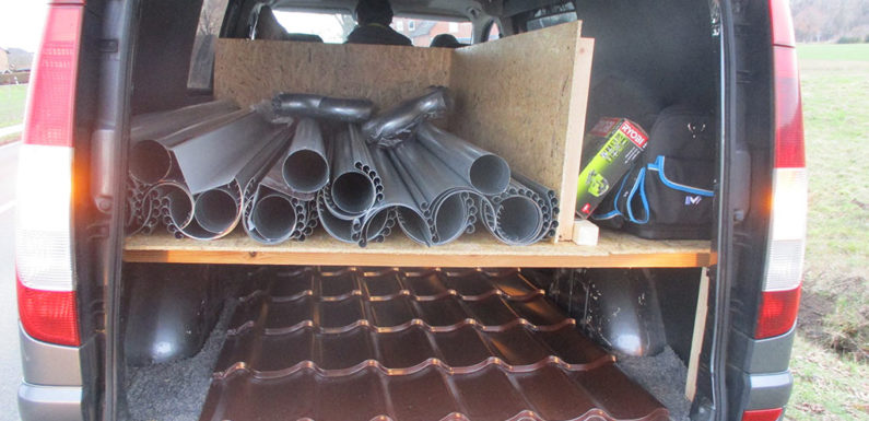 Polizei überprüft angebliche Dachdeckerkolonne