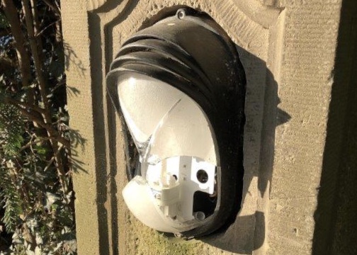 Bückeburg: Lampen in Schlosspark zerstört
