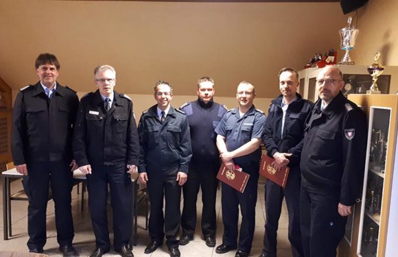 Beförderungen im 3. Zug der KFB Nord