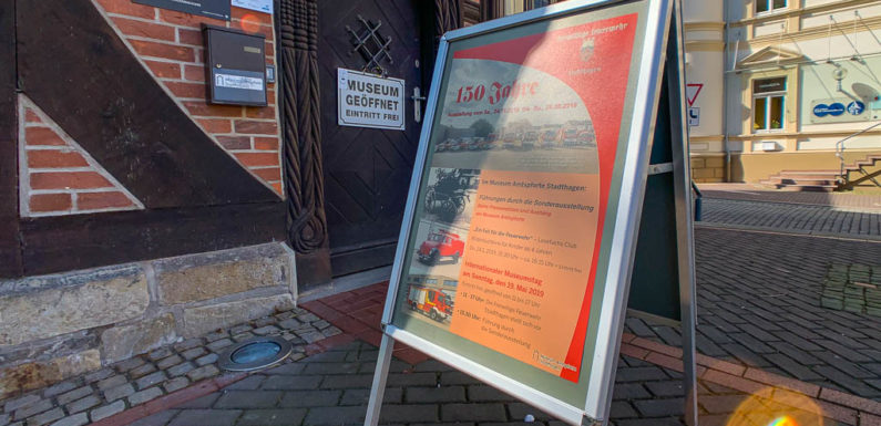Internationaler Musemstag: Sonderausstellung „150 Jahre Freiwillige Feuerwehr Stadthagen“