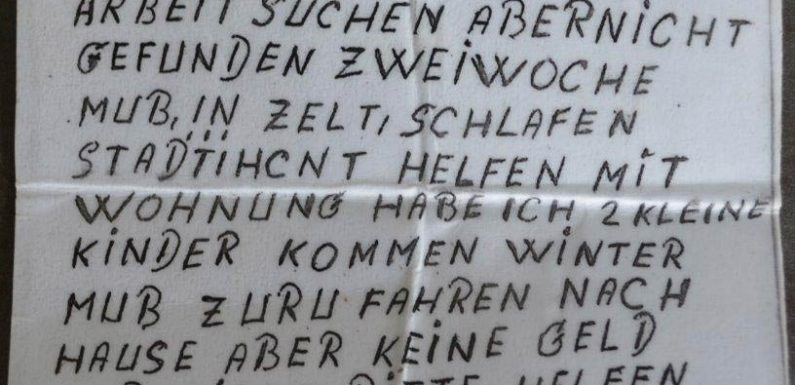 Aggressive Bettler unterwegs