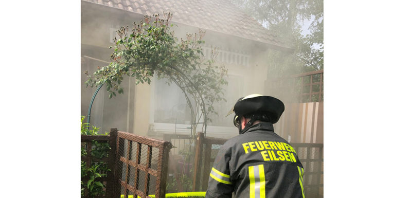Bad Eilsen: Angebranntes Essen löst Feuerwehreinsatz aus