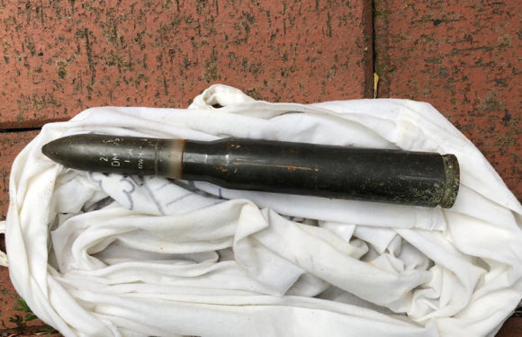 Munition am Mittellandkanal gefunden