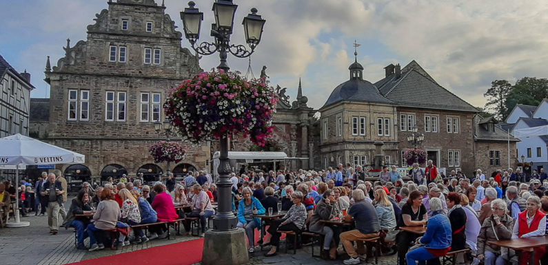 Musik unter freiem Himmel beim Bückeburger Bühnensommer 2023