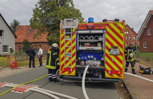 Feuer in Wohnung