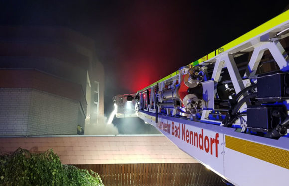 Bad Nenndorf: Feuerwehreinsatz in Flüchtlingsunterkunft