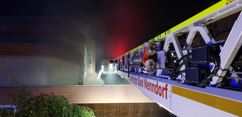 Bad Nenndorf: Feuerwehreinsatz in Flüchtlingsunterkunft