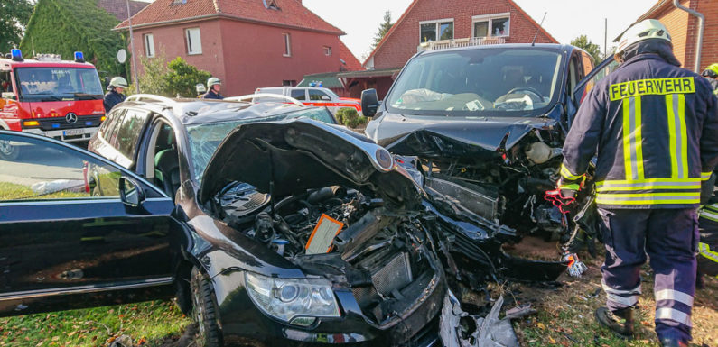 Zwei Verletzte bei Verkehrsunfall
