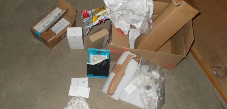 Onlinebestellungen gestohlen