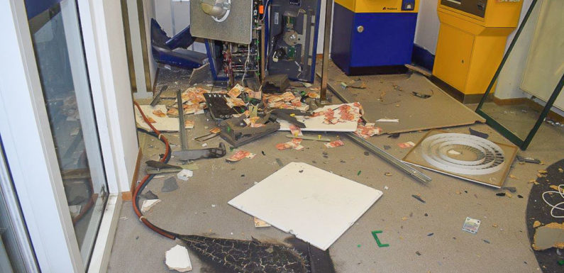 Bückeburg: Geldautomat gesprengt