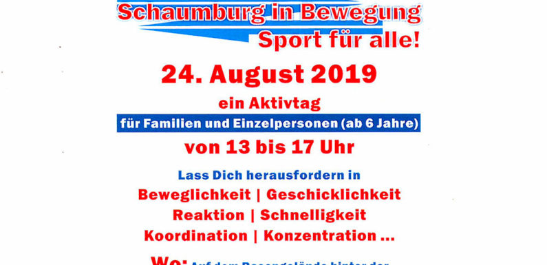Schaumburg in Bewegung – Sport für alle