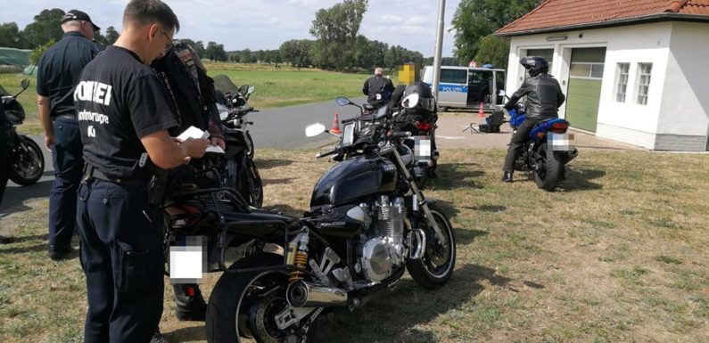 Umbauten und Lautstärke im Fokus: Motorradkontrolle am Steinhuder Meer