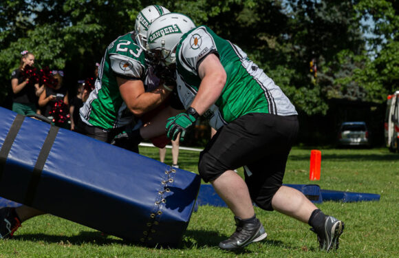 American Football Tryout bei den Schaumburg Rangers