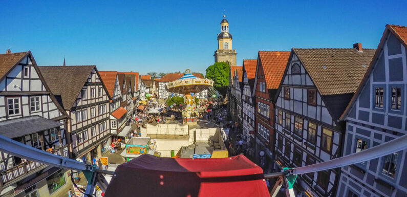 Rintelner Herbstmesse vom 1. bis 4. November in der historischen Altstadt