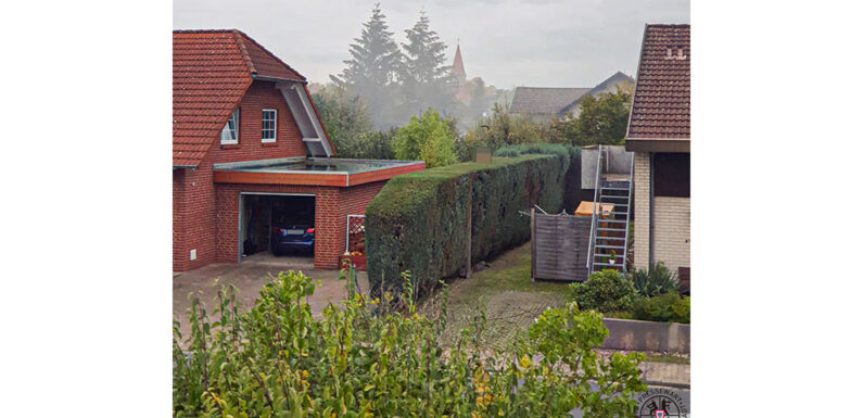 Feuerwehreinsatz in Helpsen