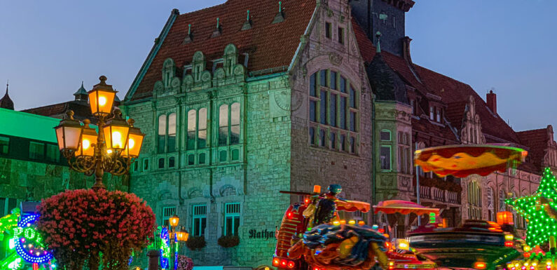 In Bückeburg wird vom 28. bis 31.10. wieder der Herbstmarkt gefeiert