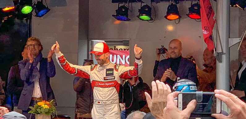 Zweifacher DTM-Champion René Rast zu Besuch in Minden