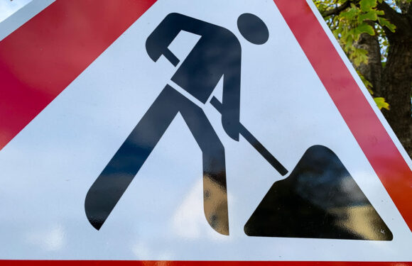 Sperrung der Straße „Reinebuld“