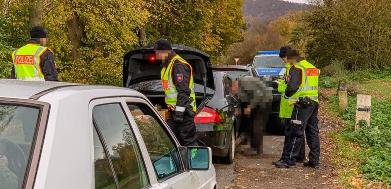 Polizei-Aktion zur Bekämpfung der Einbruchskriminalität: 242 Fahrzeuge und 277 Personen kontrolliert und überprüft