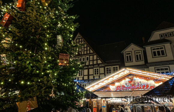Stadthagen: Weihnachtsmarkt startet am 24. November auf dem Marktplatz