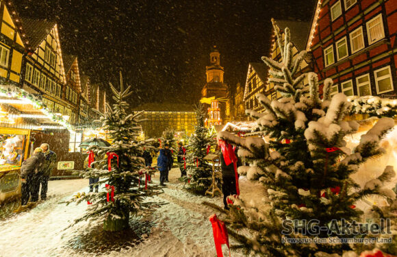 Rintelner Adventszauber: Weihnachtsmarkt eröffnet am 29. November