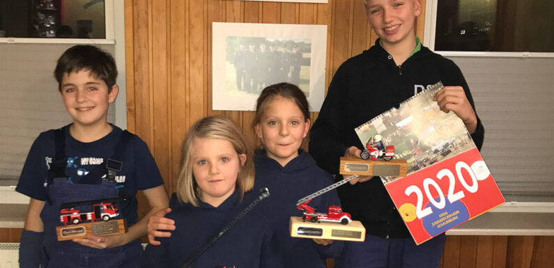 Jahreshauptversammlung der Kinder- und Jugendfeuerwehr Wiedenbrügge-Bergkirchen