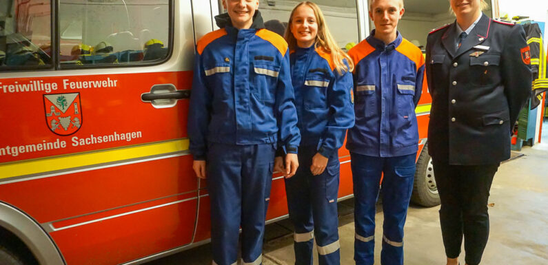 Jugendfeuerwehr Wölpinghausen: Timo Herrman und Kristof Brinkmann sind Dienstbeste