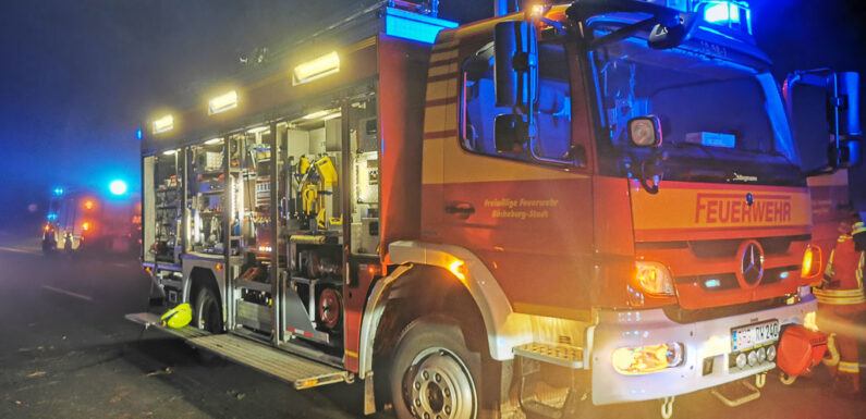 26 Einsätze in zwei Wochen: Ehrenamtliche Brandschützer der Feuerwehr Bückeburg-Stadt im Dauereinsatz
