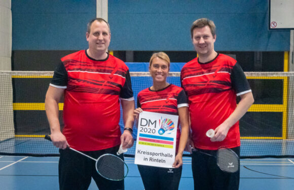DM 2020: Rinteln wird Austragungsort der Deutschen Badminton-Meisterschaften (O35-O70)